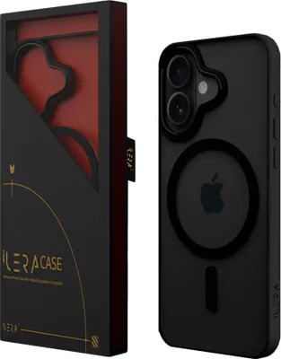 Immagine prodotto di iLera Go ColourAnt Clear custodia protettiva in nero per iPhone 16 Plus