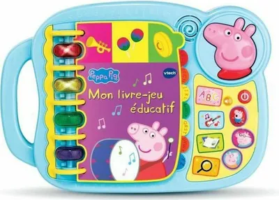 Image de Jeu éducatif Vtech Peppa Pig - Mein Lernspielbuch (DE)