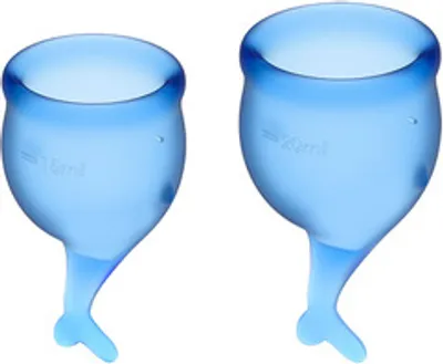 Image de Satisfyer Feel Secure - Coupes menstruelles - Bleu
