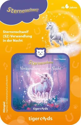 Produktbild von tigercard - Sternenschweif (52): Verwandlung in der Nacht - Tigermedia Karten