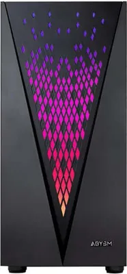 Image de Abysm Caixa ATX Gaming Dunabe Kolpa Verre trempé Noir