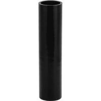 Productafbeelding van Siliconen koelvloeistofslang, 200 mm - Zwart - Binnendiameter 40 mm - Hittebestendig tot 300 °C - Meerlagige, geweven slang