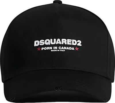 Produktbild von Dsquared2 Rocco Baseball Cap Schwarz Uni
