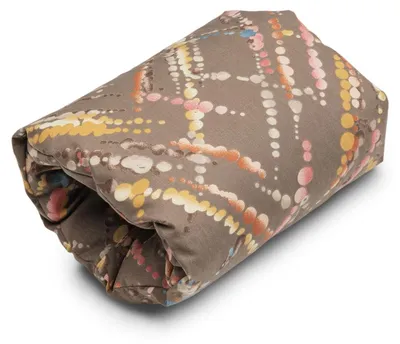 Produktbild von Sei Design Stillkissen klein für unterwegs mit Baumwollbezug Armkissen Stillmuff to go Ministillkissen Aquarell beige