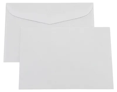 Produktbild von Kaenguruh C6 Briefumschlag, nassklebend, holzfrei weiss 75 g, grauer Innendruck