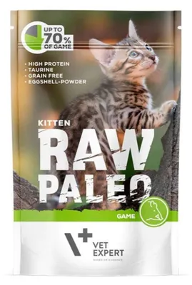 Image de RAW PALEO Kitten Cat Venison - nourriture humide pour chatons - 100g