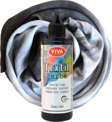 Produktbild von Viva Decor Textilfarbe, 90 ml Schwarz