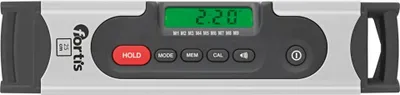Produktbild von Fortis Digital-Wasserwaage 25cm