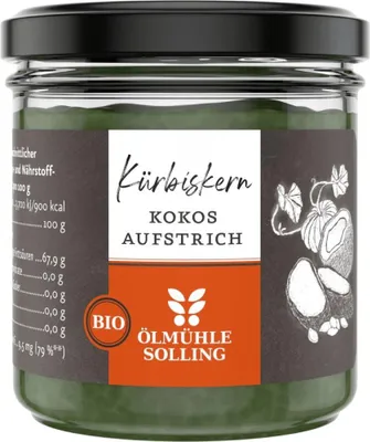 Produktbild von Aufstrich - Kürbiskern Kokos 100g