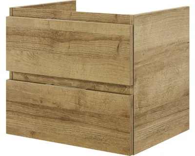 Produktbild von pelipal Waschtischunterschrank xpressline 4035 BxHxT 56 x 48,2 x 43,5 cm Frontfarbe eiche riviera mit Griffmulde 4035.47