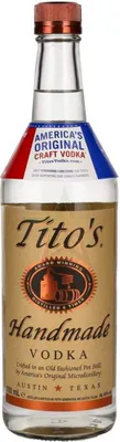 Produktbild von Tito's Handmade Vodka 40.00 %  0,70 lt.
