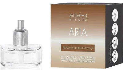 Zdjęcie produktu dla Millefiori Milano Sandalo Bergamotto ARIA, olejek zapachowy do dyfuzora elektrycznego, 20 ml