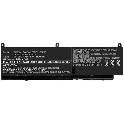 Zdjęcie produktu dla CoreParts MBXDE-BA0218, Bateria, Dell Notebook, Laptop Precision 7550