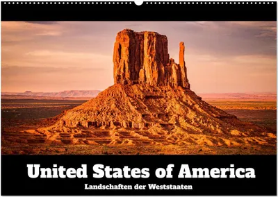 Produktbild von USA: Landschaften der Weststaaten (Wandkalender 2025 DIN A2 quer), CALVENDO Monatskalender