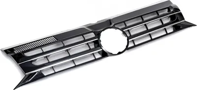 Produktbild von Kühlergrill Sportgrill Gitter Front Emblem Chrom Lack Schwarz für VW T5 09-