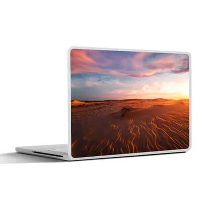 Produktbild von MuchoWow® Laptop Aufkleber Sticker Cover Sand - Landschaft - Himmel - Wüste 30x21 cm - Sticker für Laptop - Selbstklebend