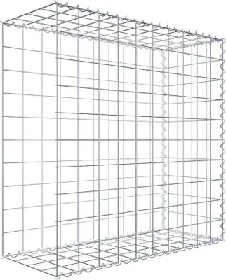 Produktbild von Anbaugabione Typ 2 100 cm x 100 cm x 40 cm (L x H x T), Maschenweite 10 cm x 10 cm, Spirale