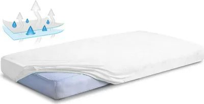 Obrázek produktu pro BABYMATEX Prostěradlo nepremokavé 60x120 cm bílé