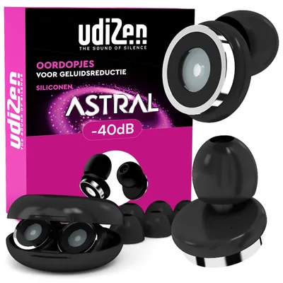 Immagine prodotto di Omgoods - Tappi per le orecchie antirumore, ideali per dormire e viaggiare - Attenuazione del rumore di 40 dB