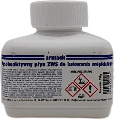 Immagine prodotto di Saldatore liquido per lamiera zincata e zincata ZWS 250 g