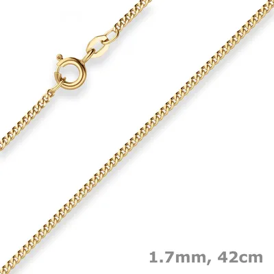 1-7mm-Panzerkette-aus-375-Gelbgold-42cm