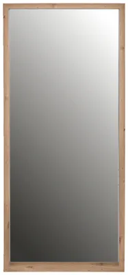 Produktbild von Wandspiegel VIKTOR, modernes Design, aus MDF in Eiche Holznachbildung, 50 x 110 cm