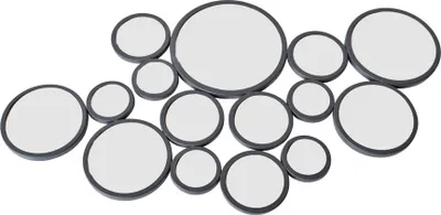 Produktbild von LOFT42 Bubbles Multi Wandspiegel - Metall - Schwarz