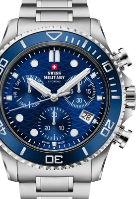 Produktbild von Zegarek Swiss Military by Chrono SM34101.02 srebrny