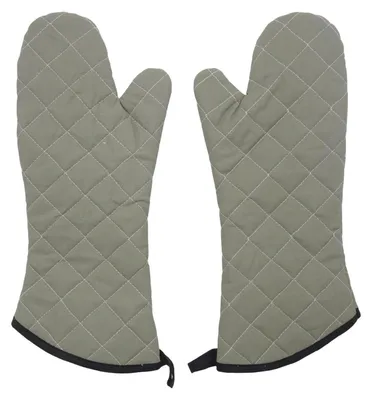 Obrázek produktu pro Dlouhé rukavice do trouby, bavlna, 42 cm, odolné vůči teplu, vhodné pro vaření a grilování