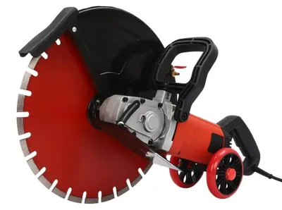 Produktbild von Elektrische Betonsäge - Betonfräse - Betonsägen - Steinmetzmaschine - Mauerfräse - Sägemaschine - 16 Zoll - 4000 Watt