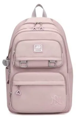 Produktbild von Kinderrucksack Schulranzen Schultasche Jungen Mädchen Rucksack Wasserdicht Nylon Lila 32x22x45cm