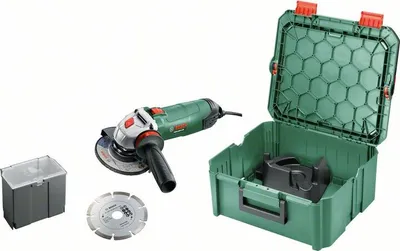 Image de Meuleuse d'angle PWS 850-125 L.850W Disque-D.125mm avec boîte système BOSCH