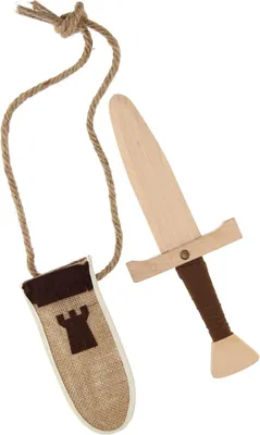 Immagine prodotto di Pugnale in legno con fodero