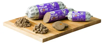 Produktbild von PURBELLO Hundewurst Ziege mit Möhren & Kräutern 8x 200g