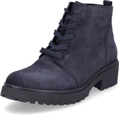 Produktbild von WALDLÄUFER H-Luise Damen Stiefelette blau Velourleder - Größe: UK 5