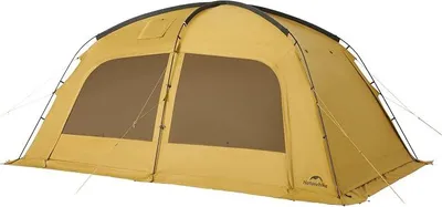 Produktbild von Camping-Zelt Thermozelt für 4-6 Personen mit 3000mm Wassersäule 4-Jahreszeiten-Familienzelt für Rucksackreisen, Outdoor & Wandern