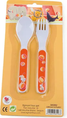 Produktbild von EGMONT TOYS Kindergeschirr Besteck für Kinder Zirkus