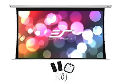 Produktbild von Elite Screens "Saker Tab Tension SKT120XHW-E20" Motorleinwand Tab Tension 265,7cm x 149,6cm (BxH) 16:9, Motorisiert, 3,05 m (120"), 2,66 m, 149,3 cm, 16:9