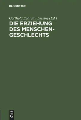 Produktbild von Die Erziehung des Menschengeschlechts