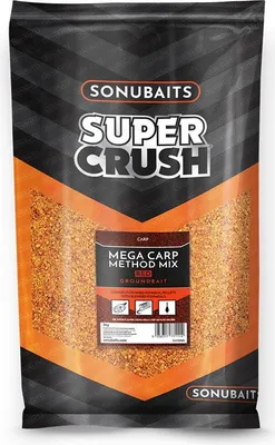 Produktbild von Sonubaits Supercrush Mega Carp Method Mix Red 2 kg