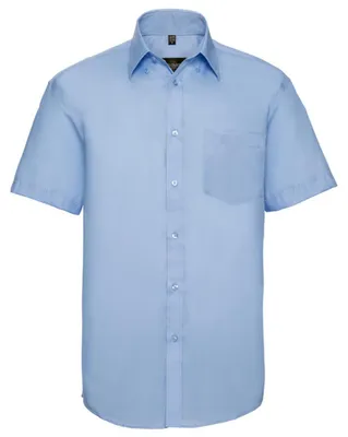 Produktbild von Russell Collection - "Classic Ultimate" Hemd Bügelfrei für Herren kurzärmlig LT5375 (S) (Heiterer Himmel)