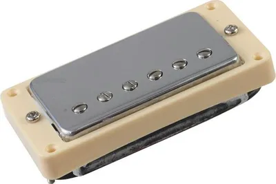 Produktbild von DIMAVERY Humbucker mit Silberkappe und Rahmen
