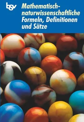 Obrázok produktu pre Mathematisch-naturwissenschaftliche Formeln, Definitionen und Sätze
