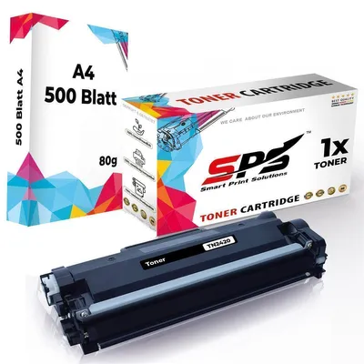 Produktbild von 1x Toner TN2420 TN-2420 Schwarz Kompatibel für Brother MFC-L2710DN + DIN A4 Druckerpapier 500 Blatt