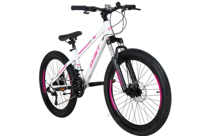 Produktbild von Mountainbike Kinderfahrrad Davi Bonita 24 Zoll, 130–160 cm, 21 Gänge, Rosa/Weiß, KI-generiertes Bild