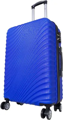 Produktbild von Reisekoffer mittelgroß Padua 60 L Hartschale Trolley ABS blau