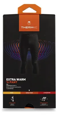 Produktbild von Therm-Ic Damen Sportunterwäsche Extra Warm 3/4 Pant Women Schwarz S/M