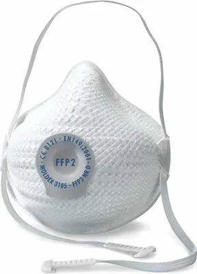 Produktbild von Moldex Atemschutzmaske FFP2 NR D S/M mit Klimaventil, Air 10 Stk