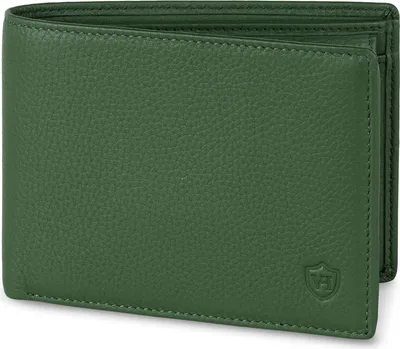 Produktbild von Kompakte Geldbörse mit RFID-Schutz, Nappaleder und Mini-Münzfach – Ideal für Männer und Frauen als Geschenk!