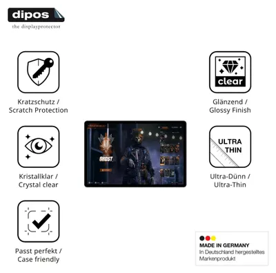 Immagine prodotto di 2x Pellicola Protettiva per DRIVNEXT M901 Protezione Schermo Claro Display dipos